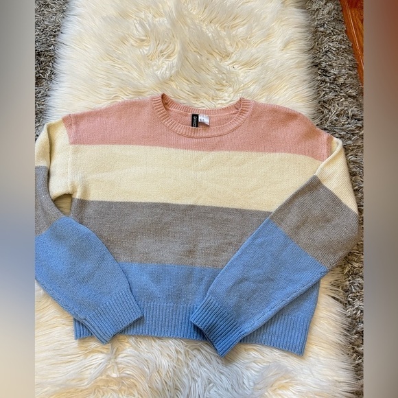 Colorblock striped  sweater - Picture 1 of 1